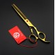 Purple Dragon Fur Scissors for Dogs Professional 7.0 Inch Dog Scissors Set with Thinning Scissors for Grooming Curved Pet Fur Scissors Set Dog Hair Scissors Set Made of Japan 440C Stainless Steel Purple Dragon Fur Scissors for Dogs Professional 7.0 Inch Dog Scissors Set with Thinning Scissors for Grooming Curved Pet Fur Scissors Set Dog Hair Scissors Set Made of Japan 440C Stainless Steel
