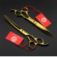 Purple Dragon Fur Scissors for Dogs Professional 7.0 Inch Dog Scissors Set with Thinning Scissors for Grooming Curved Pet Fur Scissors Set Dog Hair Scissors Set Made of Japan 440C Stainless Steel Purple Dragon Fur Scissors for Dogs Professional 7.0 Inch Dog Scissors Set with Thinning Scissors for Grooming Curved Pet Fur Scissors Set Dog Hair Scissors Set Made of Japan 440C Stainless Steel