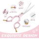 Purple Dragon JP 440C Steel Professional Dog Scissors for Dogs and Cats, 6.5 Inch Grooming Scissors with Ultralight Space Aluminium Handle, JP 440C Steel Professional Grooming Scissors for Dog Purple Dragon JP 440C Steel Professional Dog Scissors for Dogs and Cats, 6.5 Inch Grooming Scissors with Ultralight Space Aluminium Handle, JP 440C Steel Professional Grooming Scissors for Dog