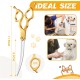 Purple Dragon JP 440C Steel Professional Dog Scissors for Dogs and Cats, 6.5 Inch Grooming Scissors with Ultralight Space Aluminium Handle, JP 440C Steel Professional Grooming Scissors for Dog Purple Dragon JP 440C Steel Professional Dog Scissors for Dogs and Cats, 6.5 Inch Grooming Scissors with Ultralight Space Aluminium Handle, JP 440C Steel Professional Grooming Scissors for Dog