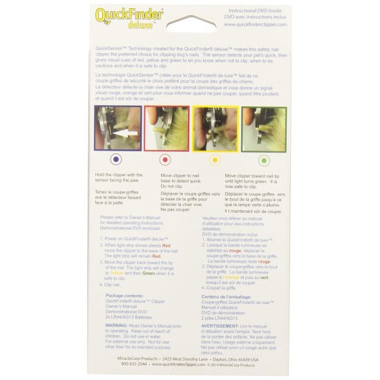 QuickFinder Miracle Coat Deluxe Black QuickFinder Miracle Coat Deluxe Black