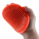 Raw Paws Pet Grooming Brush, 1 Carat Hand Brush with Rubber Tip for Dogs and Cats, Deshedding for Short and Long Hair Dogs, Dog Grooming