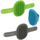 Relaxdays Massage Brush for Dogs and Cats, Set of 3, Dog Brush with Nubs, Adjustable Loop, Dog Washing Brush, Colourful Relaxdays Massage Brush for Dogs and Cats, Set of 3, Dog Brush with Nubs, Adjustable Loop, Dog Washing Brush, Colourful