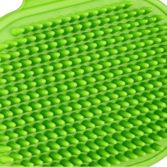 Relaxdays Massage Brush for Dogs and Cats, Set of 3, Dog Brush with Nubs, Adjustable Loop, Dog Washing Brush, Colourful Relaxdays Massage Brush for Dogs and Cats, Set of 3, Dog Brush with Nubs, Adjustable Loop, Dog Washing Brush, Colourful