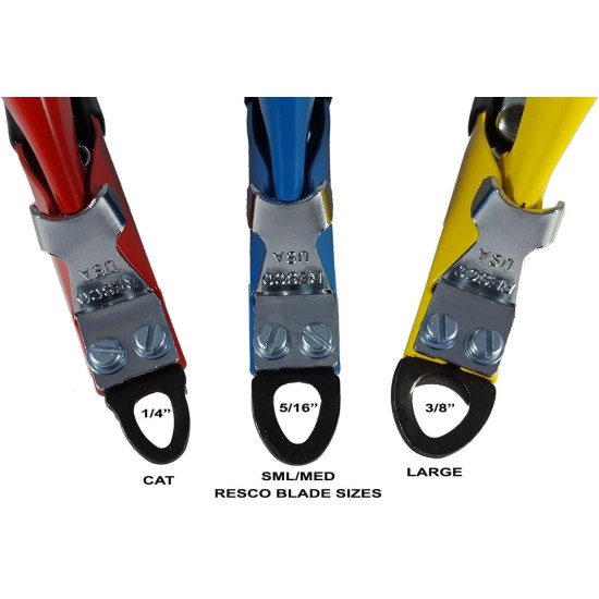 Resco Deluxe Dog Nail Clippers, Original Pet Nail Trimmer, Made in USA, Small/Medium, Blue Resco Deluxe Dog Nail Clippers, Original Pet Nail Trimmer, Made in USA, Small/Medium, Blue