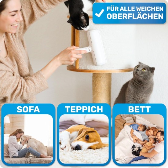 RolloTollo 2.0 Self-Cleaning Lint Roller, Pet Hair Remover for Sofa, Bed & Furniture, Lint Brush for Dog Hair and Cat Hair RolloTollo 2.0 Self-Cleaning Lint Roller, Pet Hair Remover for Sofa, Bed & Furniture, Lint Brush for Dog Hair and Cat Hair