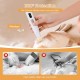 Romon Paw Trimmer for Dogs with Double Blades, Clipper, Dog Paw Trimmer with LED Light, Paws Extra Quiet Dog Clipper, Dog Shaver for Dogs, Cats, Paws, Eyes, Ears, Face, Body Romon Paw Trimmer for Dogs with Double Blades, Clipper, Dog Paw Trimmer with LED Light, Paws Extra Quiet Dog Clipper, Dog Shaver for Dogs, Cats, Paws, Eyes, Ears, Face, Body