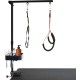 SHELANDY Pet Grooming Arm with Clamp for Large and Small Dogs, 35" Height Adjustable, Includes Two Non Sitting Haunch Holders - Black SHELANDY Pet Grooming Arm with Clamp for Large and Small Dogs, 35" Height Adjustable, Includes Two Non Sitting Haunch Holders - Black