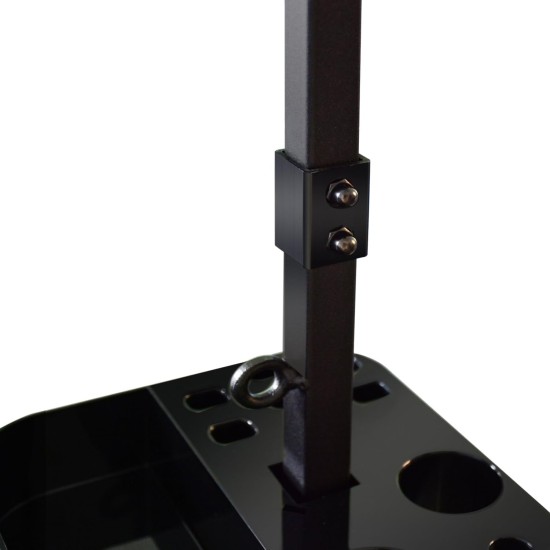 SHELANDY Pet Grooming Arm with Clamp for Large and Small Dogs, 35" Height Adjustable, Includes Two Non Sitting Haunch Holders - Black SHELANDY Pet Grooming Arm with Clamp for Large and Small Dogs, 35" Height Adjustable, Includes Two Non Sitting Haunch Holders - Black