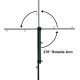 SHELANDY Pet Grooming Arm with Clamp for Large and Small Dogs, 35" Height Adjustable, Includes Two Non Sitting Haunch Holders - Black SHELANDY Pet Grooming Arm with Clamp for Large and Small Dogs, 35" Height Adjustable, Includes Two Non Sitting Haunch Holders - Black