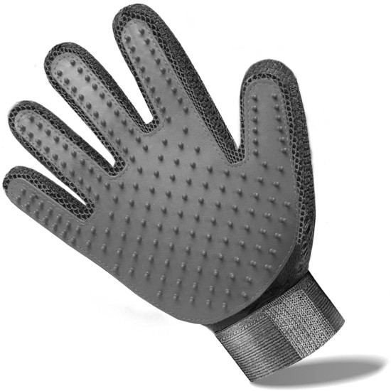 SSRIVER Pet Grooming Glove - Gentle Hair Removal and Efficient Massage for Dogs, Cats and Horses - Pet Mitt with Brushes for Short and Long Fur (1 Right Hand) SSRIVER Pet Grooming Glove - Gentle Hair Removal and Efficient Massage for Dogs, Cats and Horses - Pet Mitt with Brushes for Short and Long Fur (1 Right Hand)
