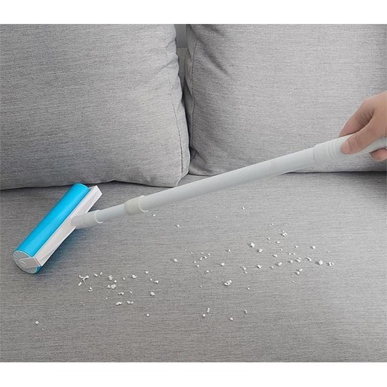 SUZZYVINE Pet Hair Remover Long Handle Reusable Lint Roller for Cats and Dogs Reusable (1 Long Handle, 1 Wide Roll Plus 1 Medium Roller+1 Travel Roller) SUZZYVINE Pet Hair Remover Long Handle Reusable Lint Roller for Cats and Dogs Reusable (1 Long Handle, 1 Wide Roll Plus 1 Medium Roller+1 Travel Roller)