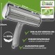 Self-Cleaning Pet Hair Remover, Premium Lint Roller for Dog Hair and Cat Hair, Reusable Cat Hair Remover for Sofa, Carpet, Bed and Car (Grey) Self-Cleaning Pet Hair Remover, Premium Lint Roller for Dog Hair and Cat Hair, Reusable Cat Hair Remover for Sofa, Carpet, Bed and Car (Grey)