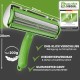 Self-Cleaning Pet Hair Remover, Premium Lint Roller for Dog Hair and Cat Hair, Reusable Cat Hair Remover for Sofa, Carpet, Bed and Car (Grey) Self-Cleaning Pet Hair Remover, Premium Lint Roller for Dog Hair and Cat Hair, Reusable Cat Hair Remover for Sofa, Carpet, Bed and Car (Grey)