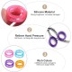 Silicone Scissors Finger Ring for Hairdressing Scissors Dog Scissors Hairdressing Scissors Thumb Rings Scissors Handle Inserts Finger Protection Pack of 12 Silicone Scissors Finger Ring for Hairdressing Scissors Dog Scissors Hairdressing Scissors Thumb Rings Scissors Handle Inserts Finger Protection Pack of 12