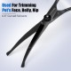 TOPGOOSE Dog Grooming Scissors Kit with Safety Round Tips, Professional 5-in-1 Grooming Scissors for Dogs Cats Pets at Home (Black) TOPGOOSE Dog Grooming Scissors Kit with Safety Round Tips, Professional 5-in-1 Grooming Scissors for Dogs Cats Pets at Home (Black)