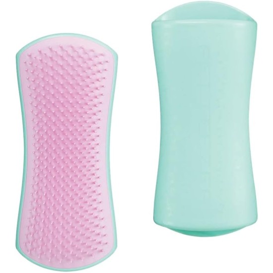 Tangle Teezer | Pet Teezer | Deshedding and Dog Grooming Brush | Dry Brush or Dog Bath Brush | Mint & Pink Tangle Teezer | Pet Teezer | Deshedding and Dog Grooming Brush | Dry Brush or Dog Bath Brush | Mint & Pink