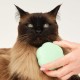 Tangle Teezer Pet Teezer Cat Brush - For Cats with Short to Medium Fur - Grooming Brush for Cats with Two Stage Bristles that Gives Shine and Smoothness - Green Tangle Teezer Pet Teezer Cat Brush - For Cats with Short to Medium Fur - Grooming Brush for Cats with Two Stage Bristles that Gives Shine and Smoothness - Green