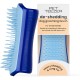 Tangle Teezer Pet Teezer Pet Grooming Brush for Small Dogs - Dog Brush for Dry or Bath Use - The Perfect Brush for Dogs - Dark Blue & Light Blue