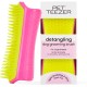 Tangle Teezer Pet Teezer Pet Grooming Brush for Small Dogs - Dog Brush for Dry or Bath Use - The Perfect Brush for Dogs - Dark Blue & Light Blue