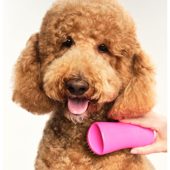 Tangle Teezer Pet Teezer Pet Grooming Brush for Small Dogs - Dog Brush for Dry or Bath Use - The Perfect Brush for Dogs - Dark Blue & Light Blue Tangle Teezer Pet Teezer Pet Grooming Brush for Small Dogs - Dog Brush for Dry or Bath Use - The Perfect Brush for Dogs - Dark Blue & Light Blue
