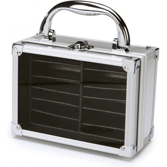 Top Performance Professional Clipper Blade Cases — Durable Aluminum Clipper Blade Cases for Professional Groomers, Chrome Top Performance Professional Clipper Blade Cases — Durable Aluminum Clipper Blade Cases for Professional Groomers, Chrome