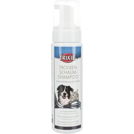 Trixie Dry Foam Shampoo for Dog 230 ml Trixie Dry Foam Shampoo for Dog 230 ml