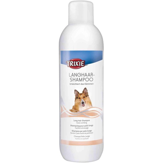 Trixie Long Hair Dog Shampoo, 1 Litre Trixie Long Hair Dog Shampoo, 1 Litre