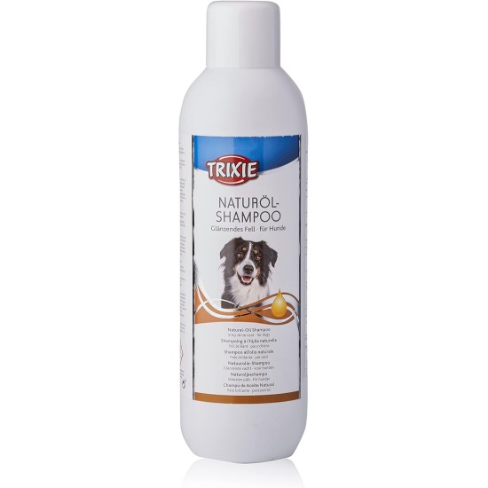 Trixie Natural-Oil Shampoo for Dogs, 1 Litre Trixie Natural-Oil Shampoo for Dogs, 1 Litre