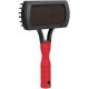 Trixie Plastic Double-Sided Soft Dog Brush, 10 x 17 cm, Pack of 4 Trixie Plastic Double-Sided Soft Dog Brush, 10 x 17 cm, Pack of 4