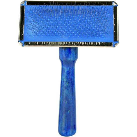 Trixie Soft Brush with Cleaner, 13 x 9 cm, Pack of 4 Trixie Soft Brush with Cleaner, 13 x 9 cm, Pack of 4
