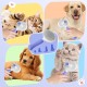 VYYTYYA Cat Brush Dog Brush [Self-Cleaning] [Cute Claw Handle] Dog Hair Removal, Fur Brush for Cats Cat Hair Brush for Care for Short & Long Hair