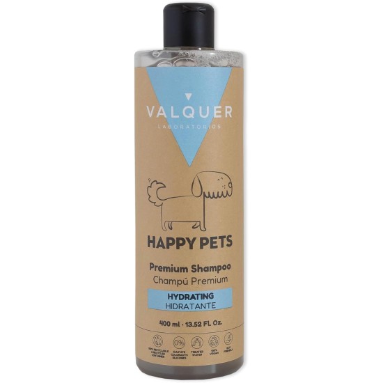 Valquer Premium Dog Shampoo for Dogs with Stressed and Dry Coat, with Aloe Vera and Hyaluronic Acid, Dog Shampoo, 400 ml (Moisturising) Valquer Premium Dog Shampoo for Dogs with Stressed and Dry Coat, with Aloe Vera and Hyaluronic Acid, Dog Shampoo, 400 ml (Moisturising)