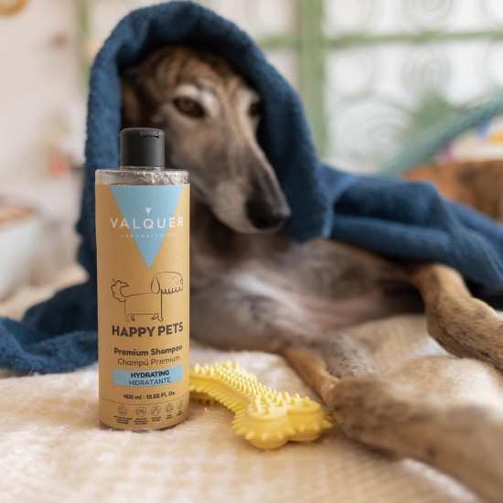 Valquer Premium Dog Shampoo for Dogs with Stressed and Dry Coat, with Aloe Vera and Hyaluronic Acid, Dog Shampoo, 400 ml (Moisturising) Valquer Premium Dog Shampoo for Dogs with Stressed and Dry Coat, with Aloe Vera and Hyaluronic Acid, Dog Shampoo, 400 ml (Moisturising)