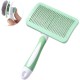 Vinabo Pet Dog Brush, Cat Brush, Self-Cleaning Slicker Brush, Removes Undercoat, Dog Brush, Cat Brush, Short to Long Hair, Suitable Gentle Cat Brush, Blue Vinabo Pet Dog Brush, Cat Brush, Self-Cleaning Slicker Brush, Removes Undercoat, Dog Brush, Cat Brush, Short to Long Hair, Suitable Gentle Cat Brush, Blue