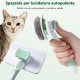 Vinabo Pet Dog Brush, Cat Brush, Self-Cleaning Slicker Brush, Removes Undercoat, Dog Brush, Cat Brush, Short to Long Hair, Suitable Gentle Cat Brush, Blue Vinabo Pet Dog Brush, Cat Brush, Self-Cleaning Slicker Brush, Removes Undercoat, Dog Brush, Cat Brush, Short to Long Hair, Suitable Gentle Cat Brush, Blue