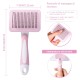 Vinabo Pet Self Cleaning Brush Long Short Hair Brush Dog Cat Soft Brush for Dogs Cats Self Cleaning Brush for Pets Vinabo Pet Self Cleaning Brush Long Short Hair Brush Dog Cat Soft Brush for Dogs Cats Self Cleaning Brush for Pets