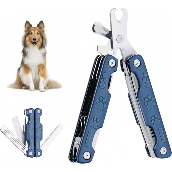 Vinabo Professional claw scissors for dogs and cats in animal salon quality - claw cutter, claw care for home - claw care easy and safe for home thanks to the spacer - safety guard Vinabo Professional claw scissors for dogs and cats in animal salon quality - claw cutter, claw care for home - claw care easy and safe for home thanks to the spacer - safety guard