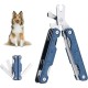 Vinabo Professional claw scissors for dogs and cats in animal salon quality - claw cutter, claw care for home - claw care easy and safe for home thanks to the spacer - safety guard Vinabo Professional claw scissors for dogs and cats in animal salon quality - claw cutter, claw care for home - claw care easy and safe for home thanks to the spacer - safety guard