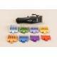 WAHL Animal Color Pro, Rechargeable Pet Clippers with Colour-Coded Attachment Combs, Full Hair Care for Dogs, Low Noise, Net Battery Operated Clippers for Dogs, Black WAHL Animal Color Pro, Rechargeable Pet Clippers with Colour-Coded Attachment Combs, Full Hair Care for Dogs, Low Noise, Net Battery Operated Clippers for Dogs, Black