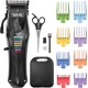 WAHL Color Pro Rechargeable Pet Clipper with Coded Combs Full Coat Grooming for Dogs Noiseless Cordless Cordless Black WAHL Color Pro Rechargeable Pet Clipper with Coded Combs Full Coat Grooming for Dogs Noiseless Cordless Cordless Black