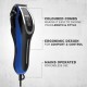 WAHL Pet Clippers, U-Clip Dog Grooming Kit with Colour Coded Combs, Full Coat Grooming Clippers for Dogs, Low Noise Corded Pet Clippers, Sharp Cutting Steel Blades WAHL Pet Clippers, U-Clip Dog Grooming Kit with Colour Coded Combs, Full Coat Grooming Clippers for Dogs, Low Noise Corded Pet Clippers, Sharp Cutting Steel Blades