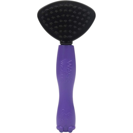 Wags & Wiggles Small Double Sided Bristle and Nodding Needle Brush for Short Haired Dogs Wags & Wiggles Small Double Sided Bristle and Nodding Needle Brush for Short Haired Dogs
