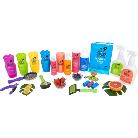 Wags & Wiggles Small Double Sided Bristle and Nodding Needle Brush for Short Haired Dogs Wags & Wiggles Small Double Sided Bristle and Nodding Needle Brush for Short Haired Dogs