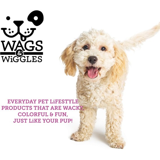 Wags & Wiggles Small Double Sided Bristle and Nodding Needle Brush for Short Haired Dogs Wags & Wiggles Small Double Sided Bristle and Nodding Needle Brush for Short Haired Dogs