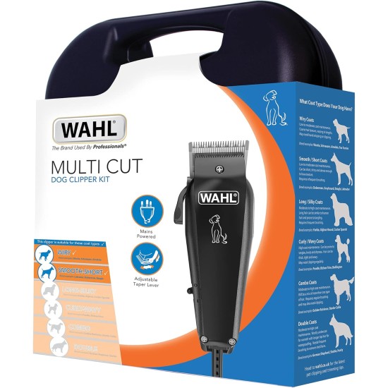 Wahl 10 Piece Mains Operated Dog Clipper Wahl 10 Piece Mains Operated Dog Clipper