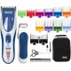 Wahl ColorPro Cordless Hair Clipper, Blue, Silver 09649-016 Wahl ColorPro Cordless Hair Clipper, Blue, Silver 09649-016