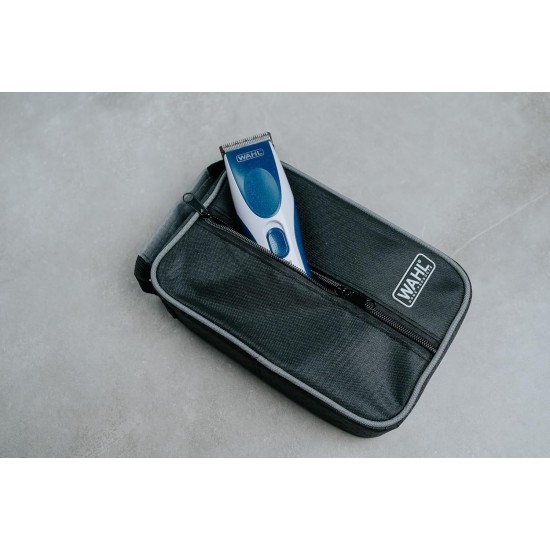 Wahl ColorPro Cordless Hair Clipper, Blue, Silver 09649-016 Wahl ColorPro Cordless Hair Clipper, Blue, Silver 09649-016