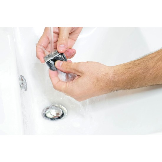 Wahl ColorPro Cordless Hair Clipper, Blue, Silver 09649-016 Wahl ColorPro Cordless Hair Clipper, Blue, Silver 09649-016