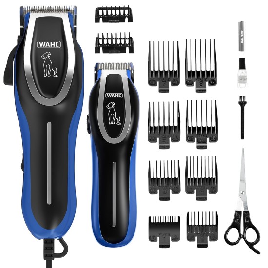 Wahl Complete Pet Grooming Dog Clipper & Trimmer Kit Dog Clippers Pet Grooming Low Noise Wired Pet Clippers Pet Trimmer Groom Pets Home Wahl Complete Pet Grooming Dog Clipper & Trimmer Kit Dog Clippers Pet Grooming Low Noise Wired Pet Clippers Pet Trimmer Groom Pets Home